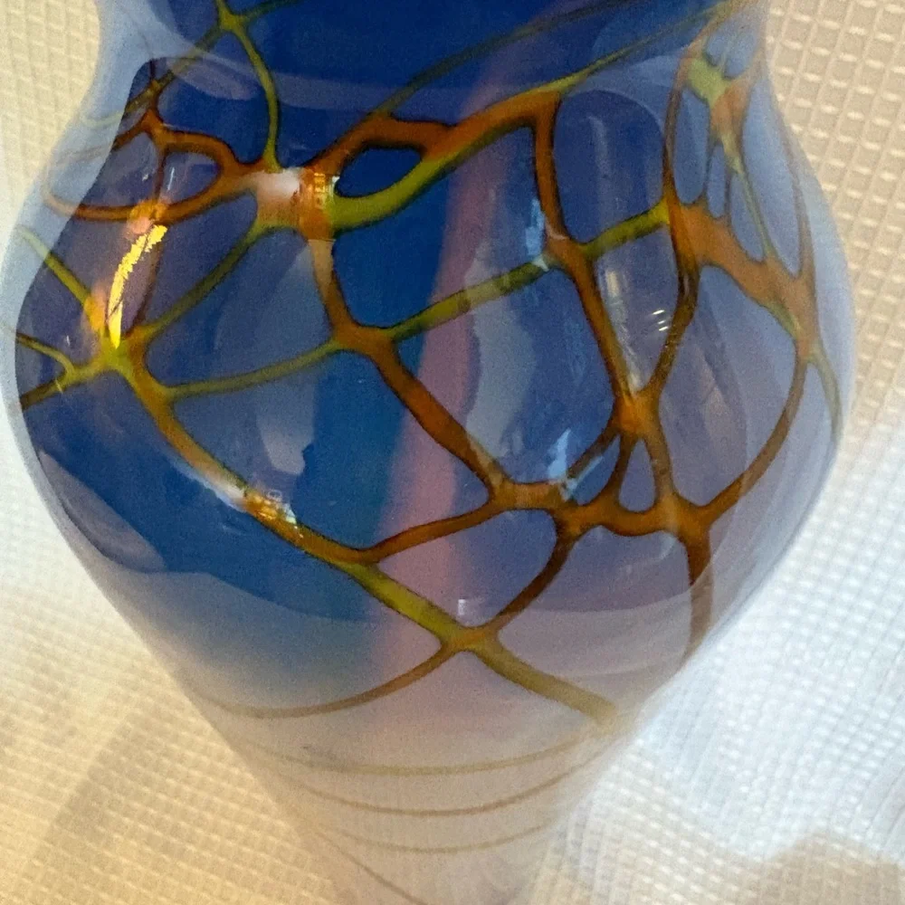 Scott Simmons Sunrise Glassware beautiful signed